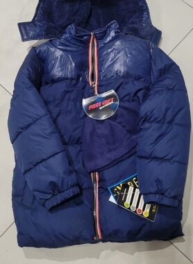 Kids Blue Puffer Jacket